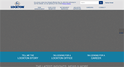Desktop Screenshot of lockton.com